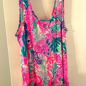 NWT Lilly Pulitzer PJ tank top seaside carnival